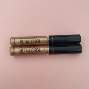 2 maybelline metallic liquid lip (90)